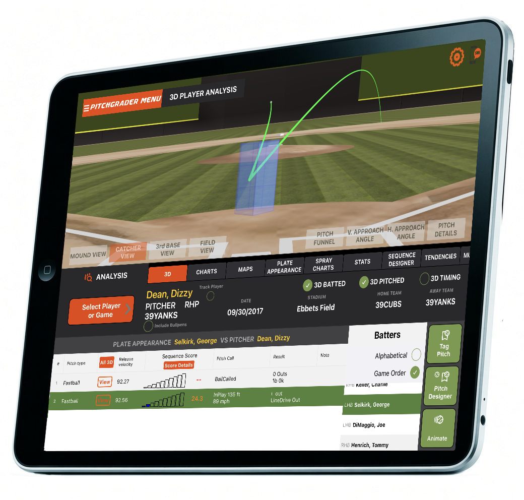 PitchGrader iPad App